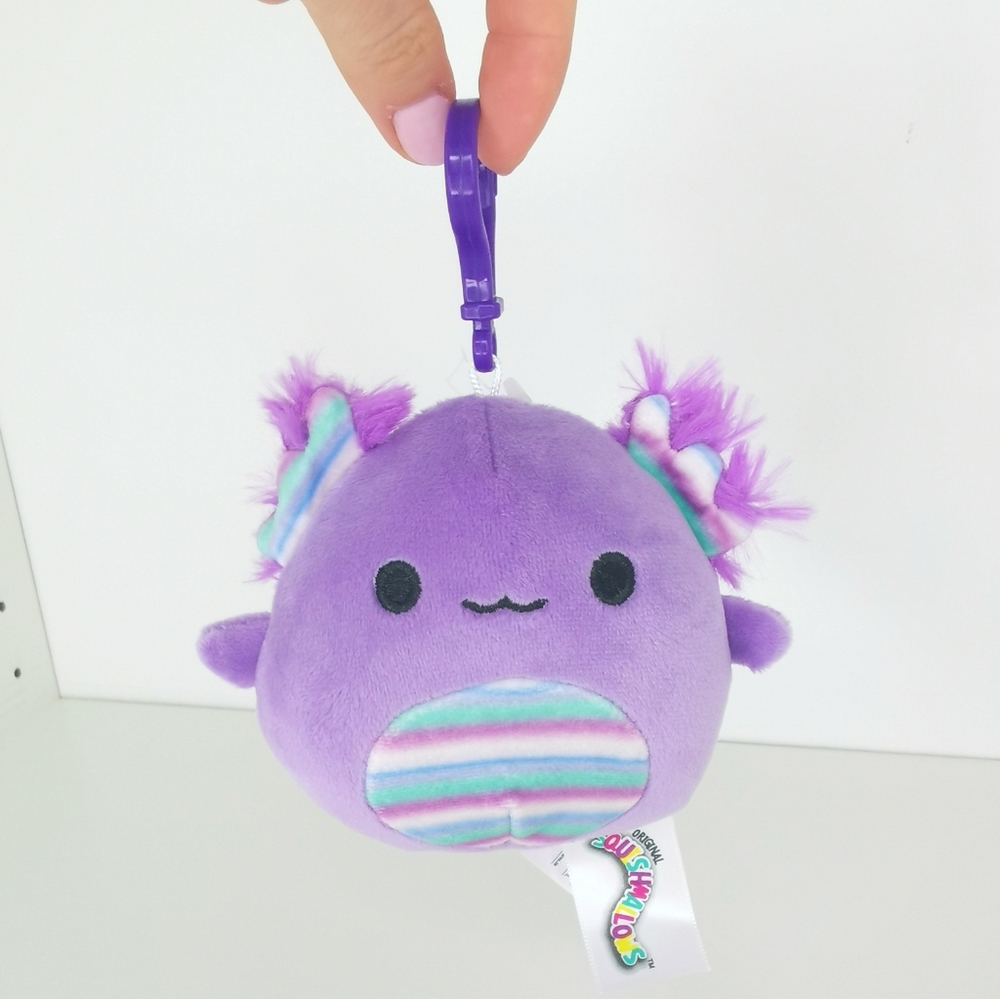 Squishmallow Monica the Axolotl Clip